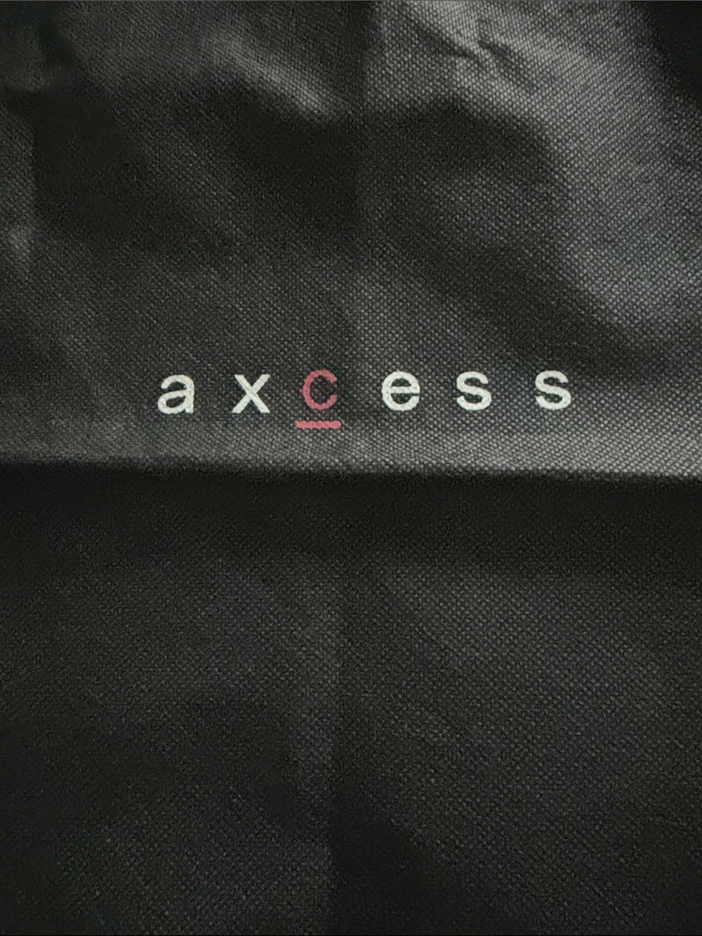Axcess Black Drawstring Storage Bags - Pair - Picture 4 of 6